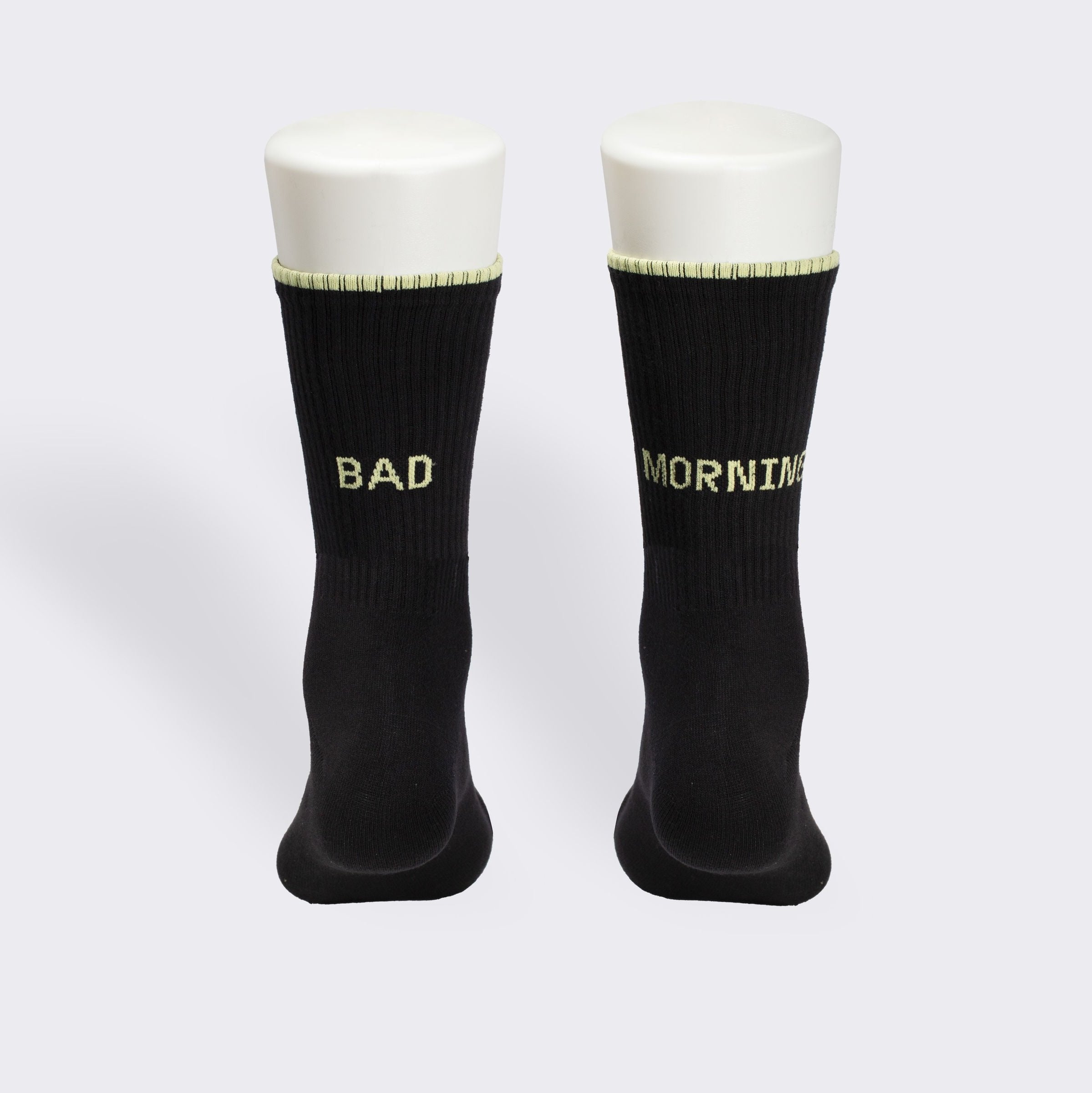 Bad MORNING Crew Socks